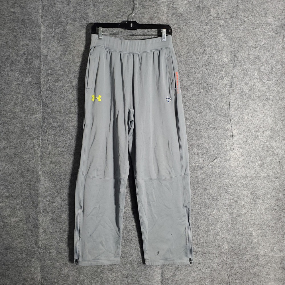 Under Armour Jogger Sweatpants Mens Medium Gray NFL Combine Loose Fit Pants